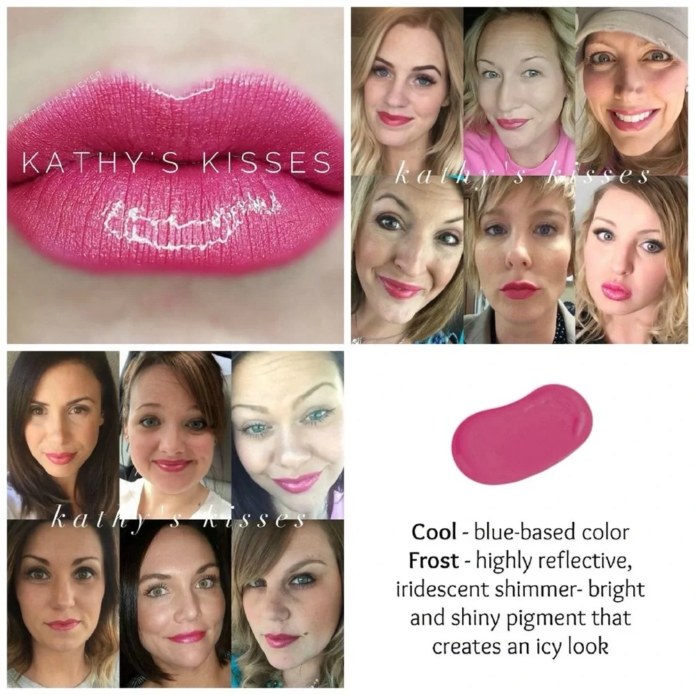 Kathy’s Kisses Lipsense by SeneGence new never opened full sized tube